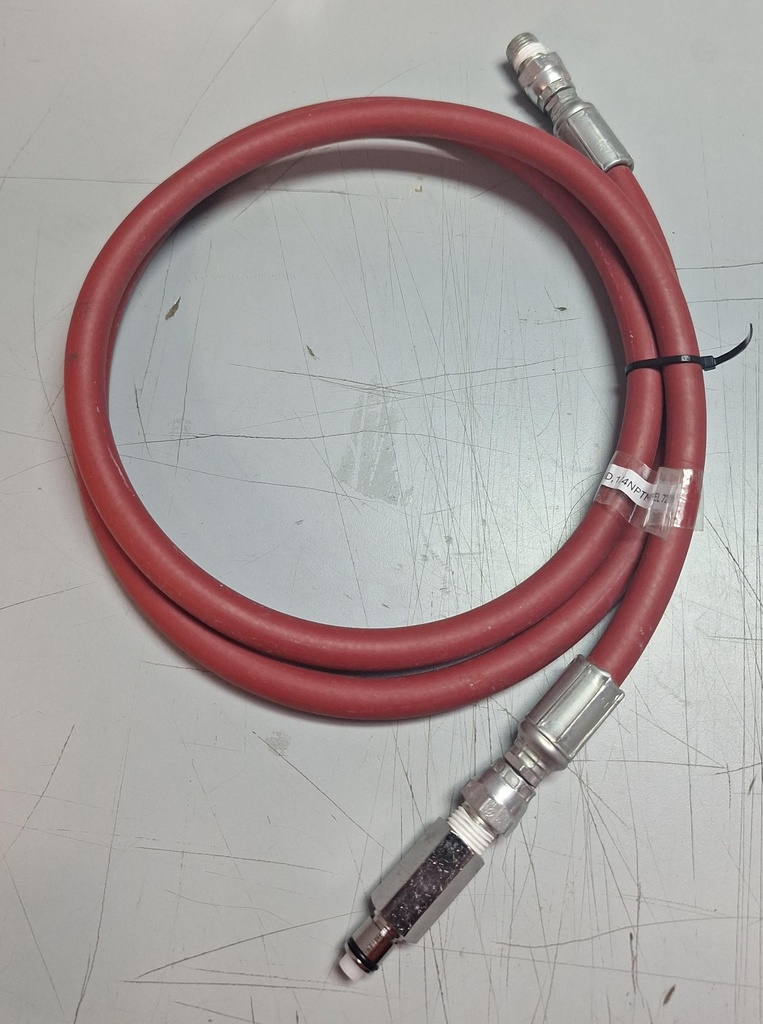 HOSE 1/4ID 1/4NPTM