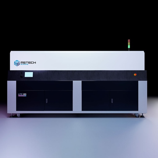 [e_LITE IR 3_MSTECH] IR Curing Oven model: IR3 (3m lenght) with return conveyor SMT